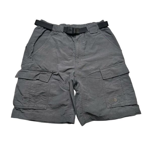 The North Face Other - Mens The North Face Hiking Shorts Belted‎ Gray Outdoor Size S / P Cargo Nylon